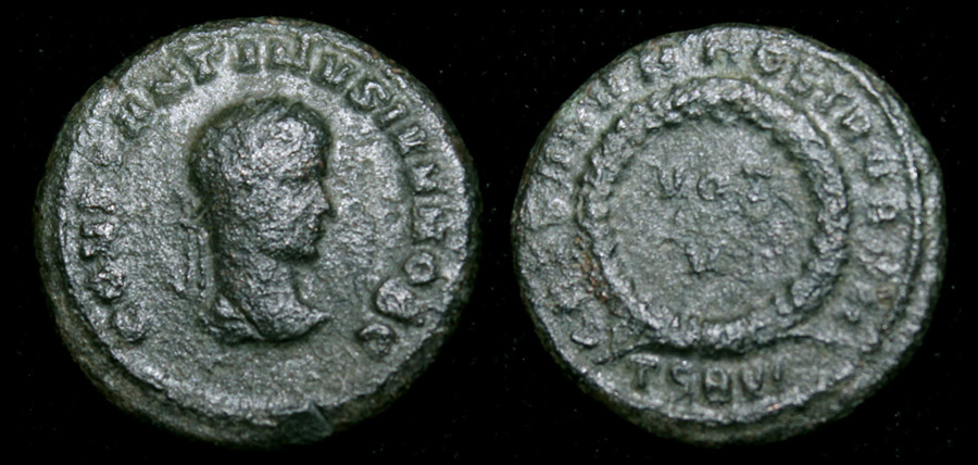 Constantine II, Votive, Thessalonika Mint